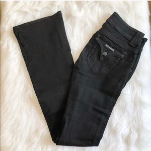 [hudson] black signature bootcut jeans